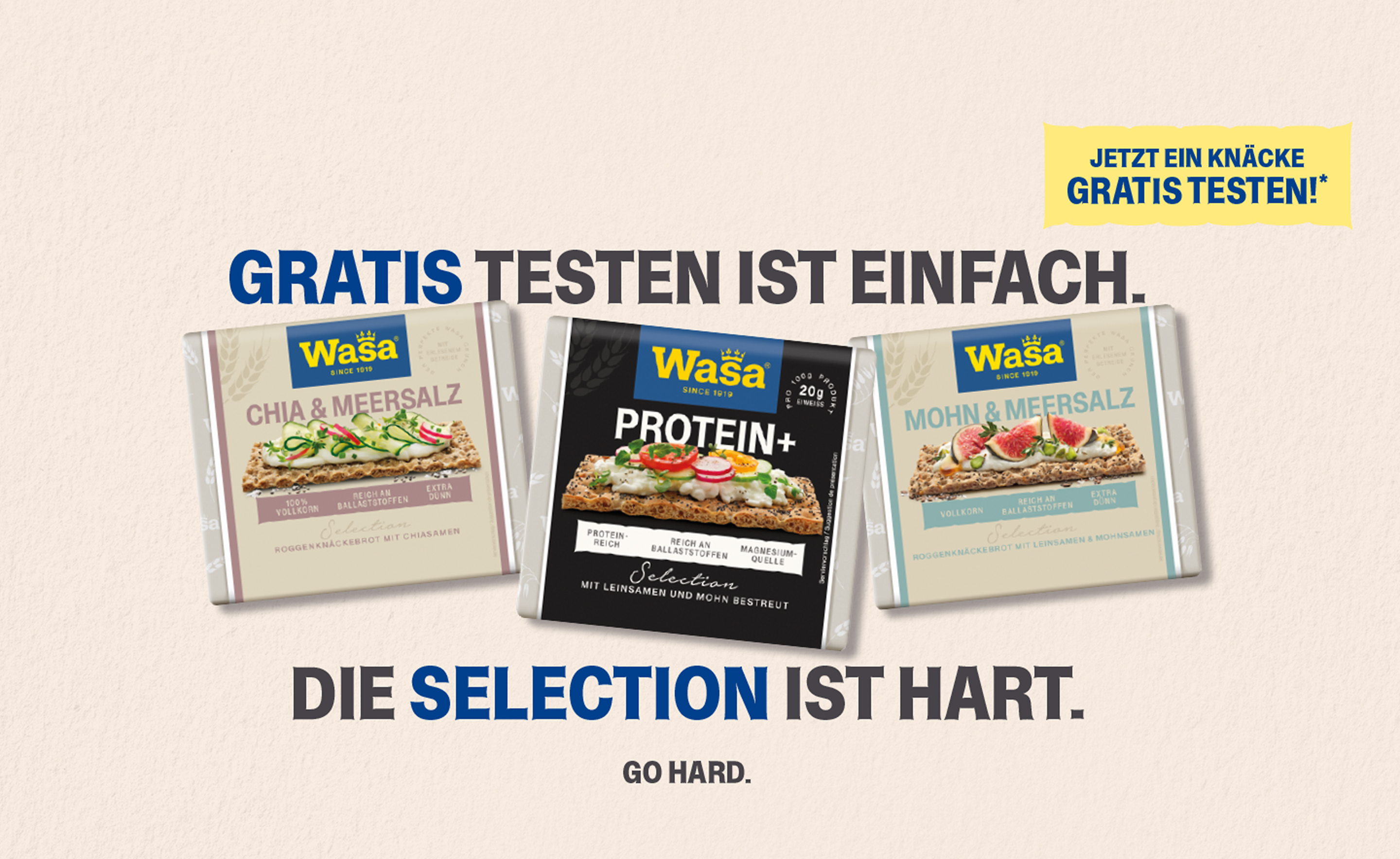 Gratis Testen ist einfach. Die Selection ist hart.